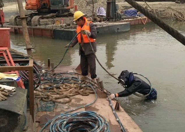 雨湖潜水封堵打捞